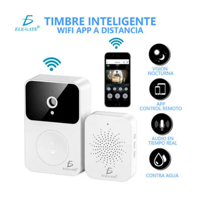 Timbre Remoto Cámara Inteligente - Imagen 3