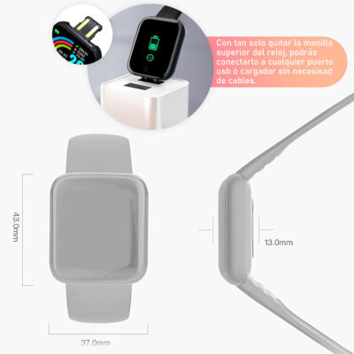 Smartwatch Y68 - Imagen 6