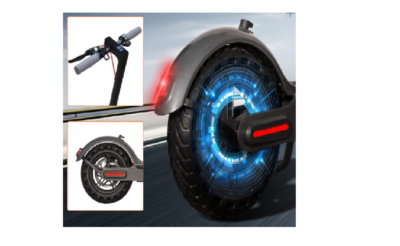 Patineta Electrica Shark 350W - Imagen 3