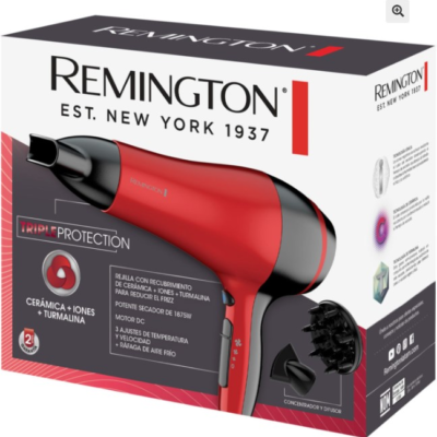 Secador Remington Triple Protección