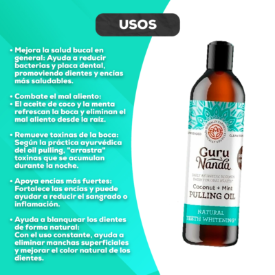BLANQUEADOR DENTAL DETOX - GURUNANDA - Imagen 5