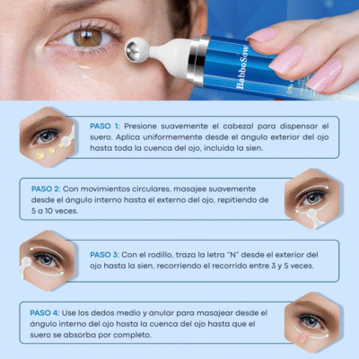 SERUM CAFEINA 5% – GEL CONTORNO DE OJOS - Imagen 2