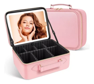 Estuche Cosmetiquera Maquillaje Espejo - Imagen 13