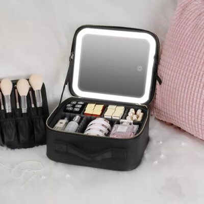 Estuche Cosmetiquera Maquillaje Espejo - Imagen 9