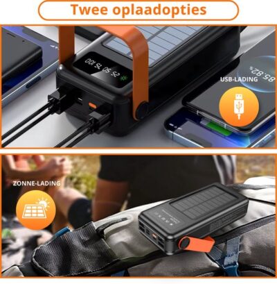 Power Bank Solar 50.000mAh POW127 Carga Rápida - Imagen 8