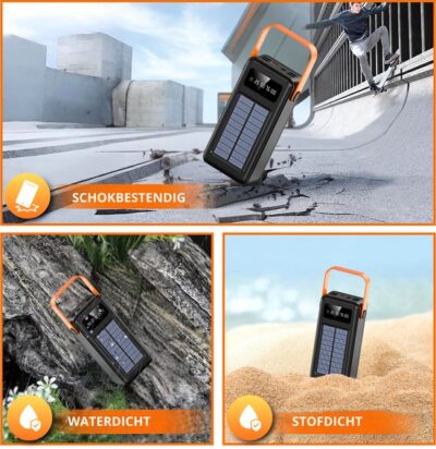 Power Bank Solar 50.000mAh POW127 Carga Rápida - Imagen 9