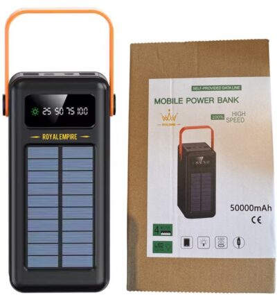 Power Bank Solar 50.000mAh POW127 Carga Rápida - Imagen 10