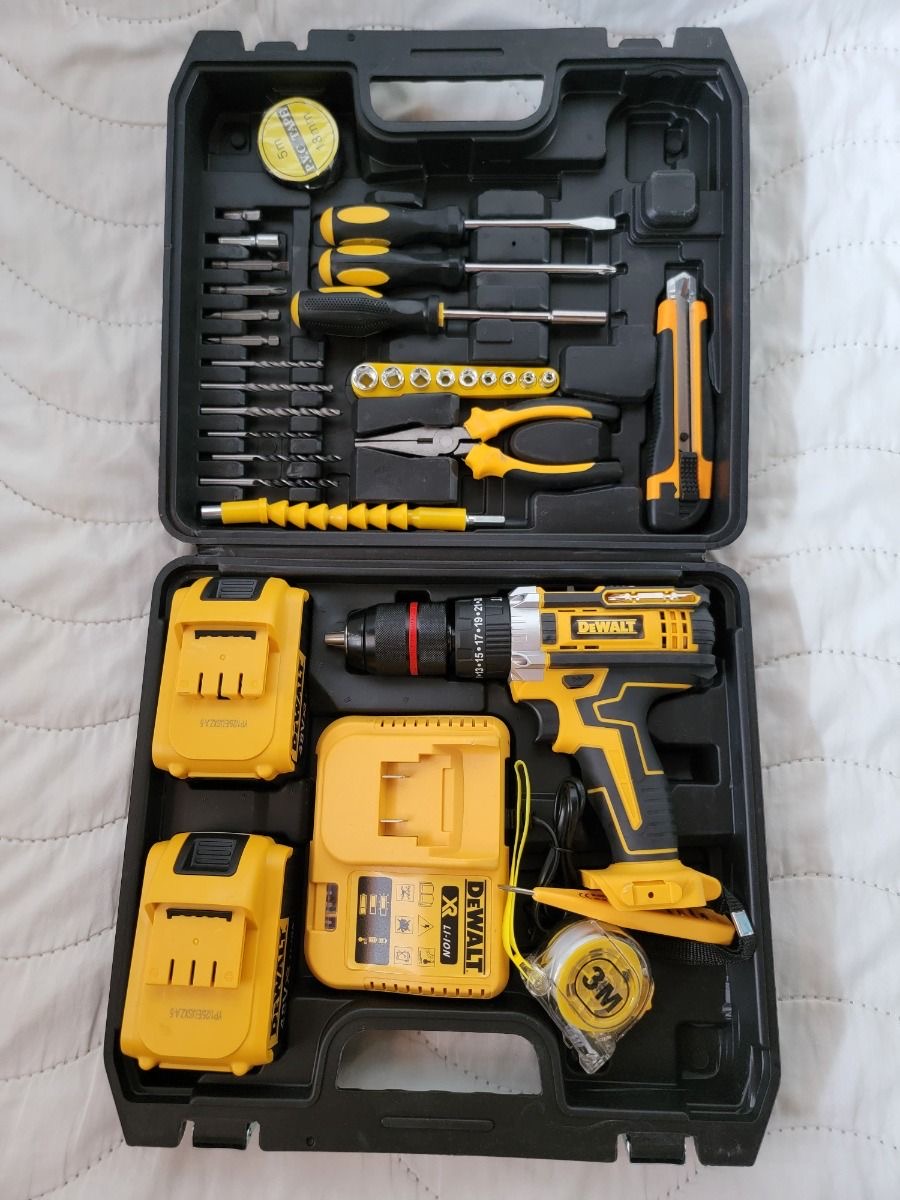 Taladro DeWalt 68v con 34 Accesorios - Imagen 2