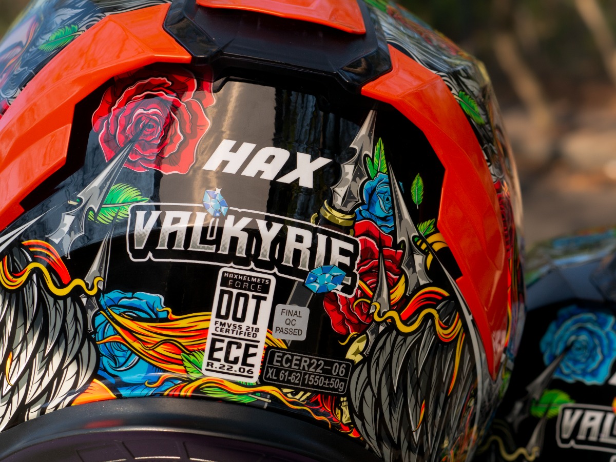 Casco Integral HAX Force | Certificación DOT y ECE 2206 - Imagen 4