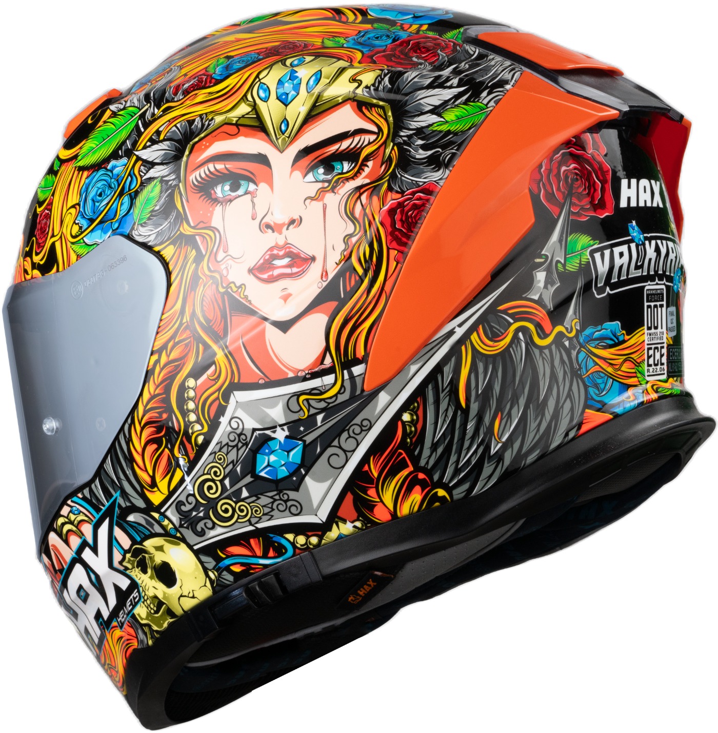 Casco Integral HAX Force | Certificación DOT y ECE 2206 - Imagen 13
