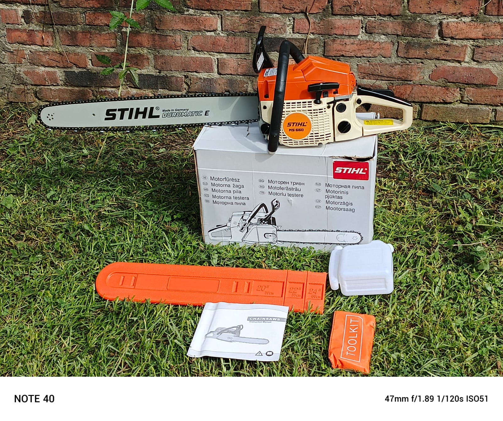 Motosierra stihl 660