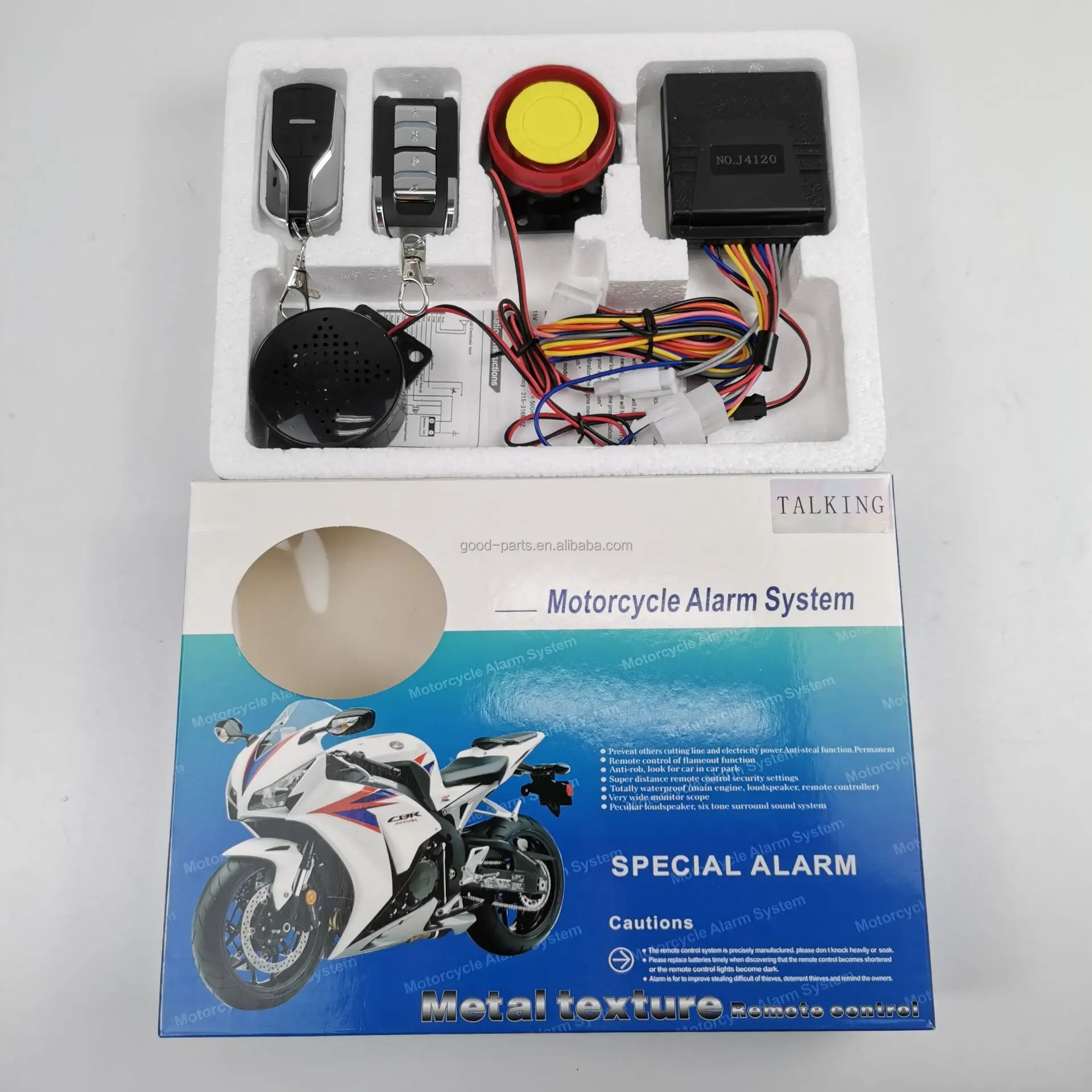 Alarma moto YAMAHA encendido a distancia
